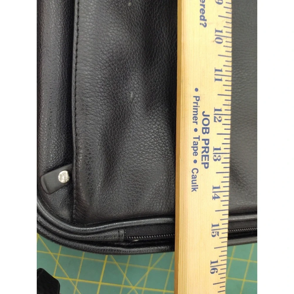 Dell Heavy Duty Leather Laptop Bag Case Professional Messenger Shoulder Strap
